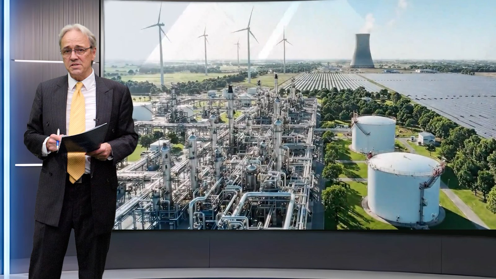 Argus Industrial Refinery Visual Background